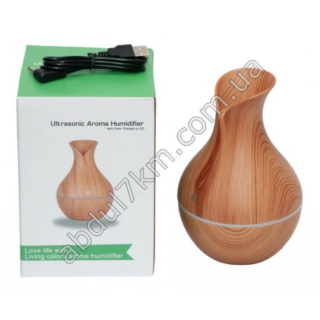 Увлажнитель воздуха Humidifier Ultrasonic Aroma с подсветкой и аромадиффузором