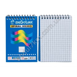 Блокнот на спіралі Sinarline (11.2*7.6 см) А7 SP037013