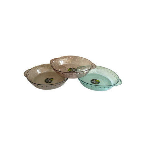 Разнос PET кругл. 3цв. (30*6,5*26)см 00-07597