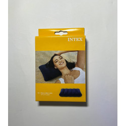 Подушка INTEX 43*28*9см надувная Велюровая 00-S0660
