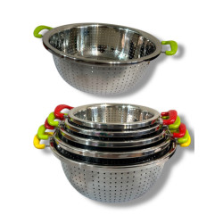 Дуршлаг-сетка металл. кругл. с пл. руч. 22см00-38118(60)