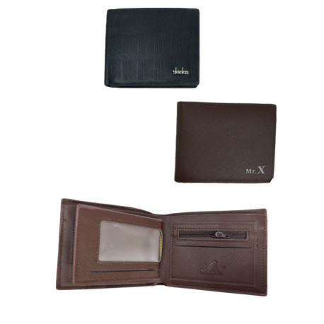 Кош. мужск. без зм. в кл. Pu. 12шт в упак (12*9,5)00-39782