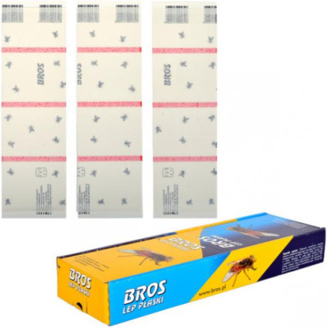 Липкая лента от мух Bross плоская (Le Plaski) 00-08733(1000)